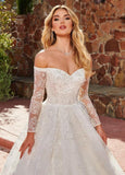 Women's Beach Wedding Dresses for Bride 2025 Long Lace Wedding Bridal Gowns