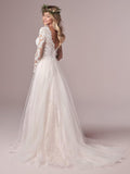 Women's Beach Wedding Dresses for Bride 2025 Long Lace Wedding Bridal Gowns