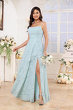Women’s Ruffled Bridesmaid Dresses Scoop Neck Floral Chiffon Formal Dress Wrap Pleated Wedding Guest Dress