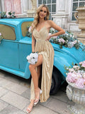 Women's 2026 Elegant Formal Gown Summer Long Prom Dress Wedding Bridesmaid Guest Evening Party Cocktail Maxi Dress