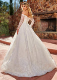 Women's Beach Wedding Dresses for Bride 2025 Long Lace Wedding Bridal Gowns