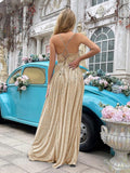 Women's 2026 Elegant Formal Gown Summer Long Prom Dress Wedding Bridesmaid Guest Evening Party Cocktail Maxi Dress