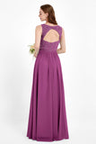 Ruched Chiffon Lace V Neck Bridesmaid Dress Sleeveless Formal Evening Dresses gowns