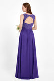 Ruched Chiffon Lace V Neck Bridesmaid Dress Sleeveless Formal Evening Dresses gowns