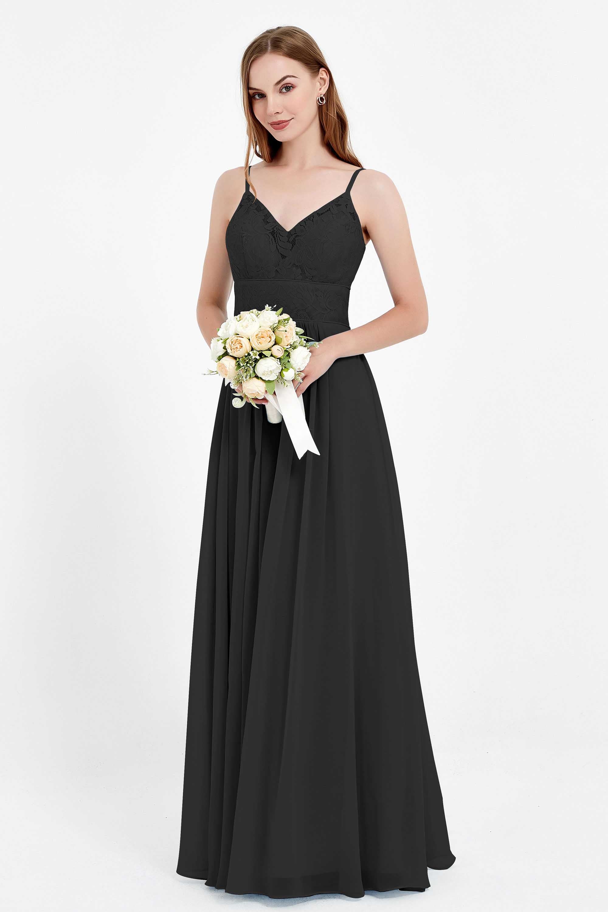 romantic floral lace maxi bridesmaid dress chiffon lace formal evening prom dresses gowns
