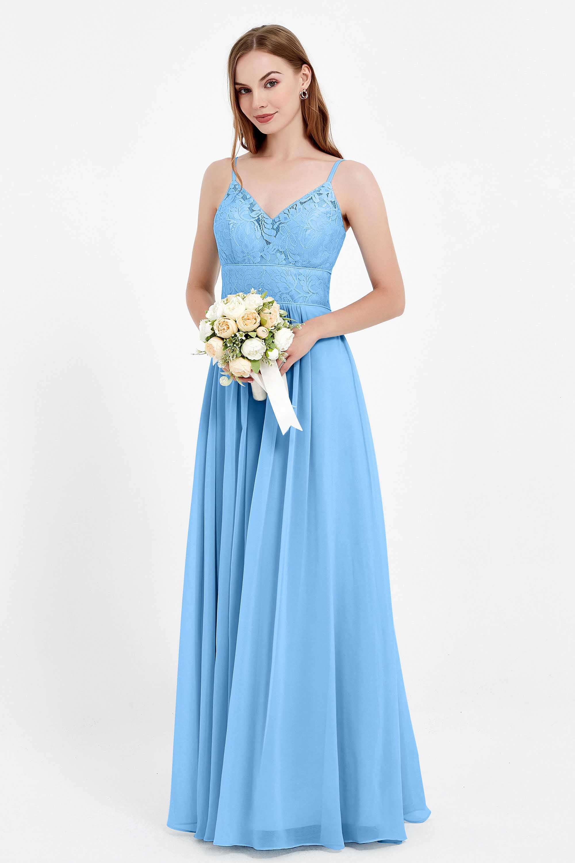 romantic floral lace maxi bridesmaid dress chiffon lace formal evening prom dresses gowns