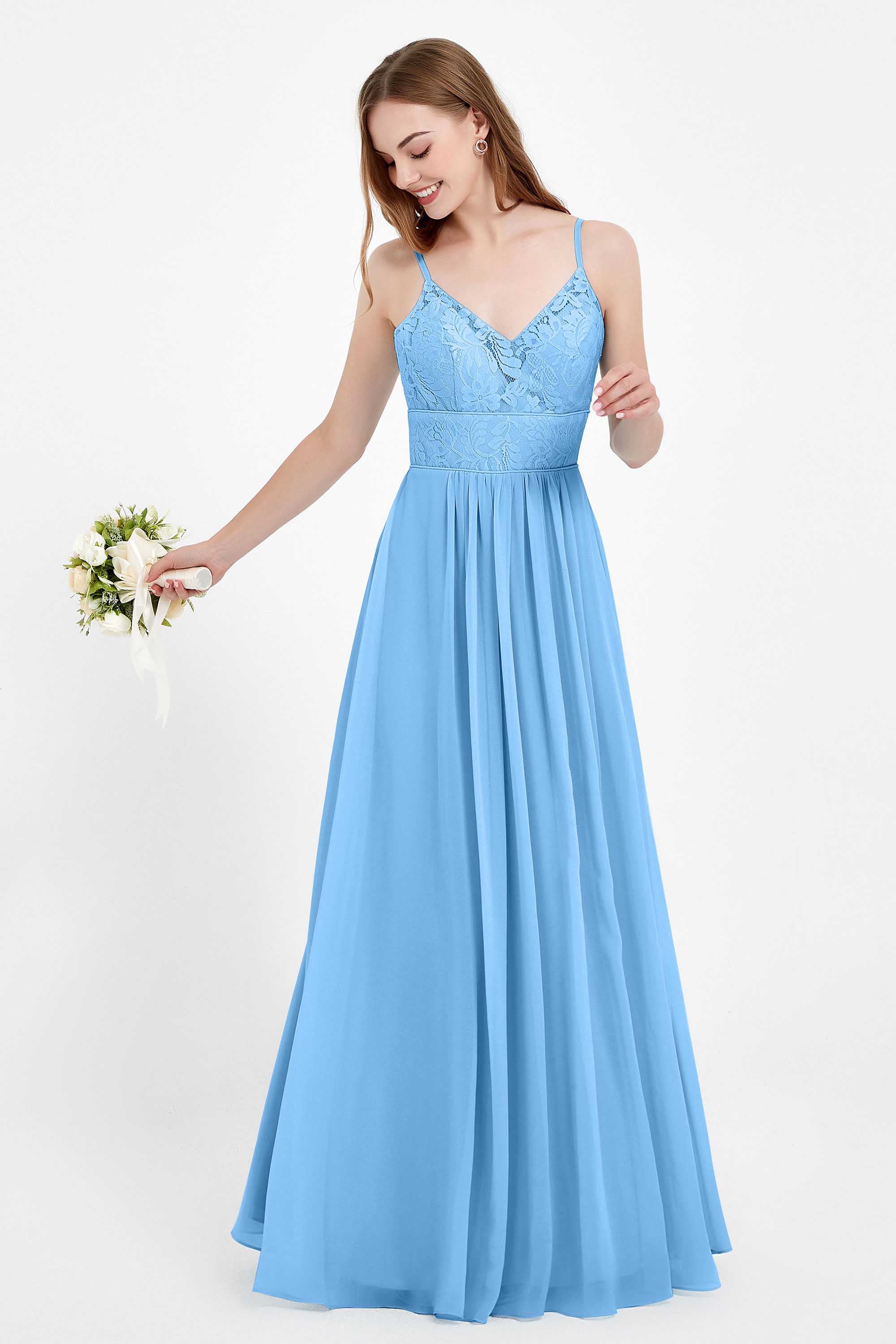 romantic floral lace maxi bridesmaid dress chiffon lace formal evening prom dresses gowns