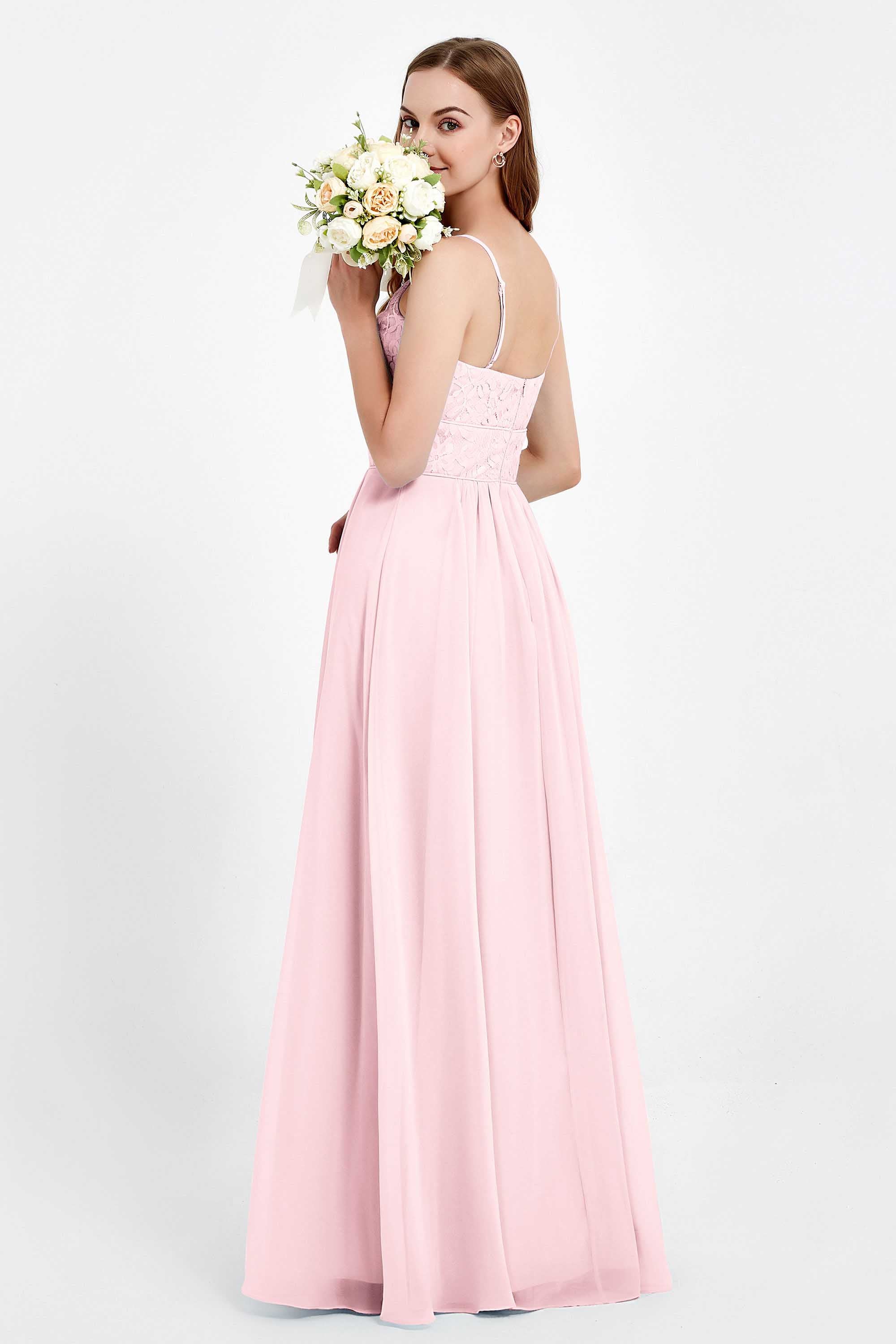 romantic floral lace maxi bridesmaid dress chiffon lace formal evening prom dresses gowns