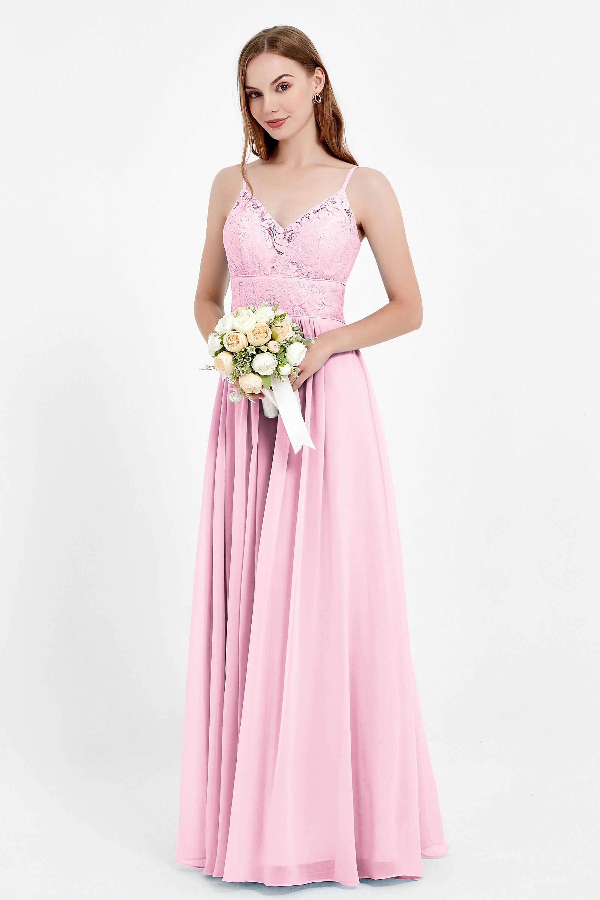 romantic floral lace maxi bridesmaid dress chiffon lace formal evening prom dresses gowns