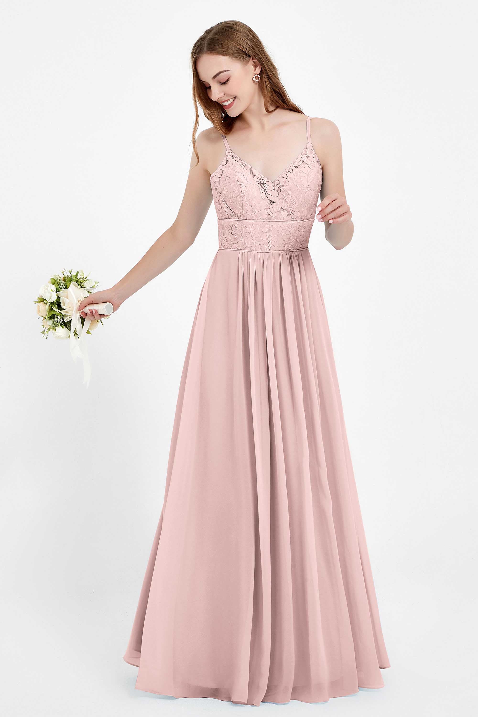 romantic floral lace maxi bridesmaid dress chiffon lace formal evening prom dresses gowns