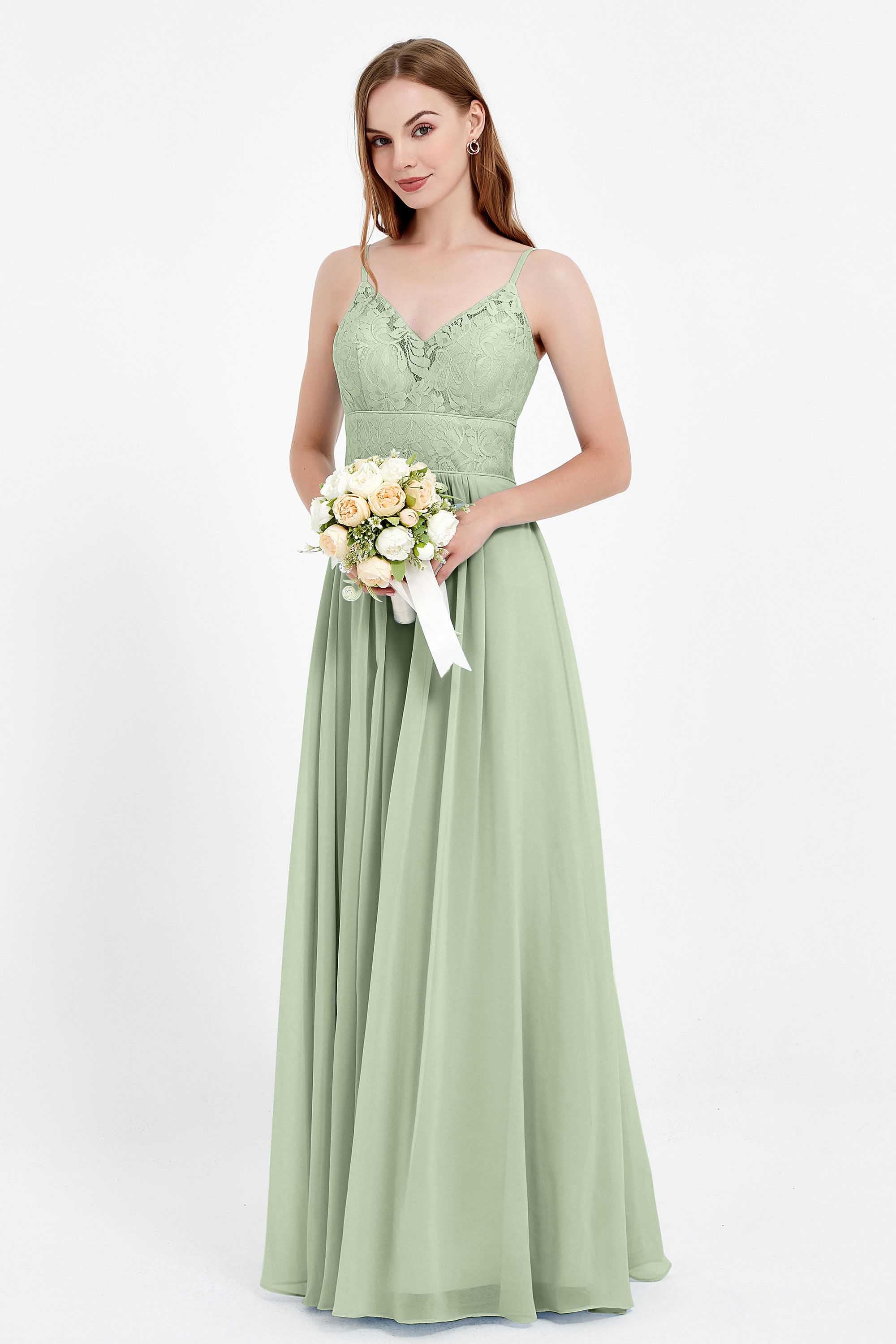 romantic floral lace maxi bridesmaid dress chiffon lace formal evening prom dresses gowns