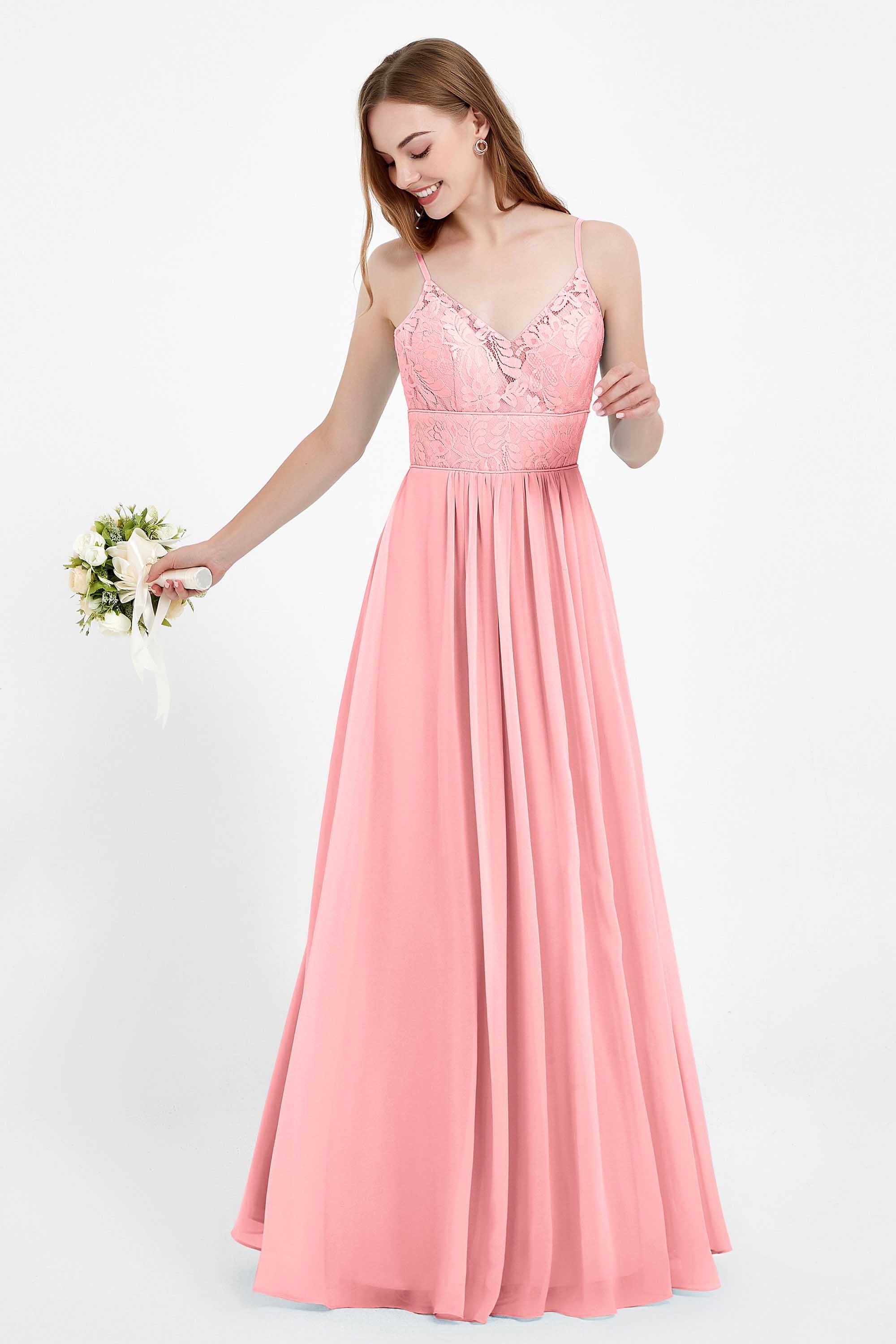 romantic floral lace maxi bridesmaid dress chiffon lace formal evening prom dresses gowns