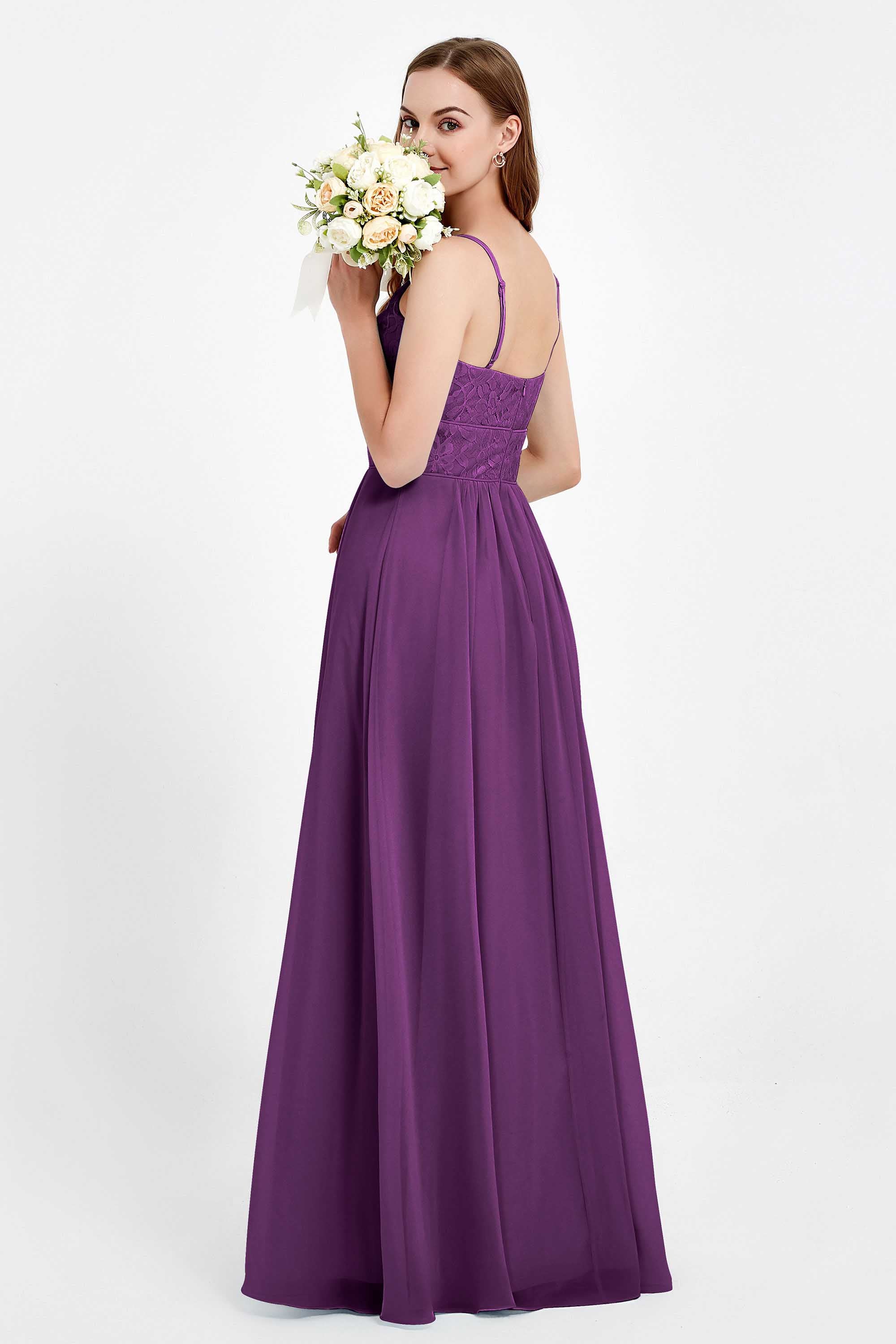 romantic floral lace maxi bridesmaid dress chiffon lace formal evening prom dresses gowns