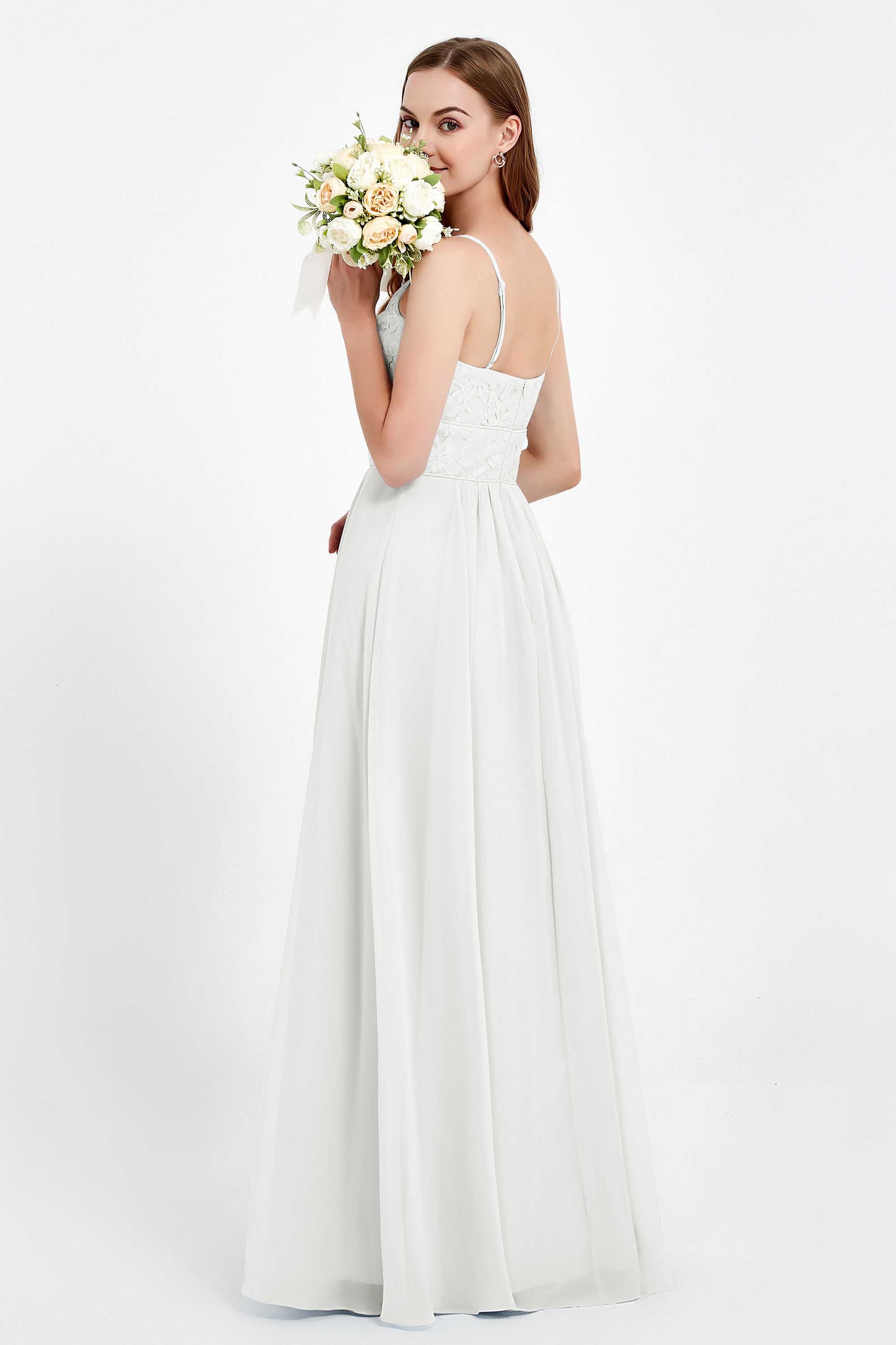 romantic floral lace maxi bridesmaid dress chiffon lace formal evening prom dresses gowns