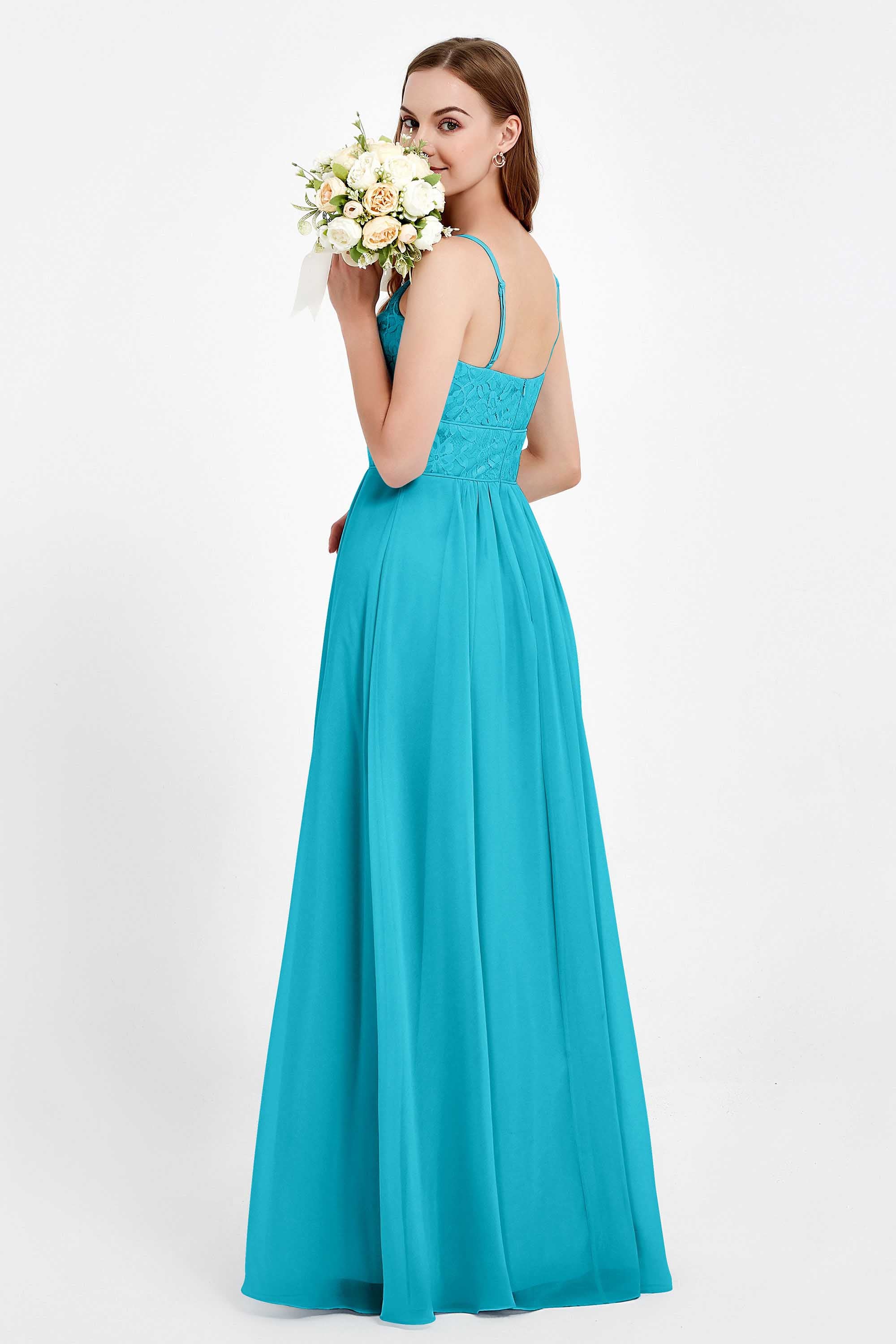 romantic floral lace maxi bridesmaid dress chiffon lace formal evening prom dresses gowns