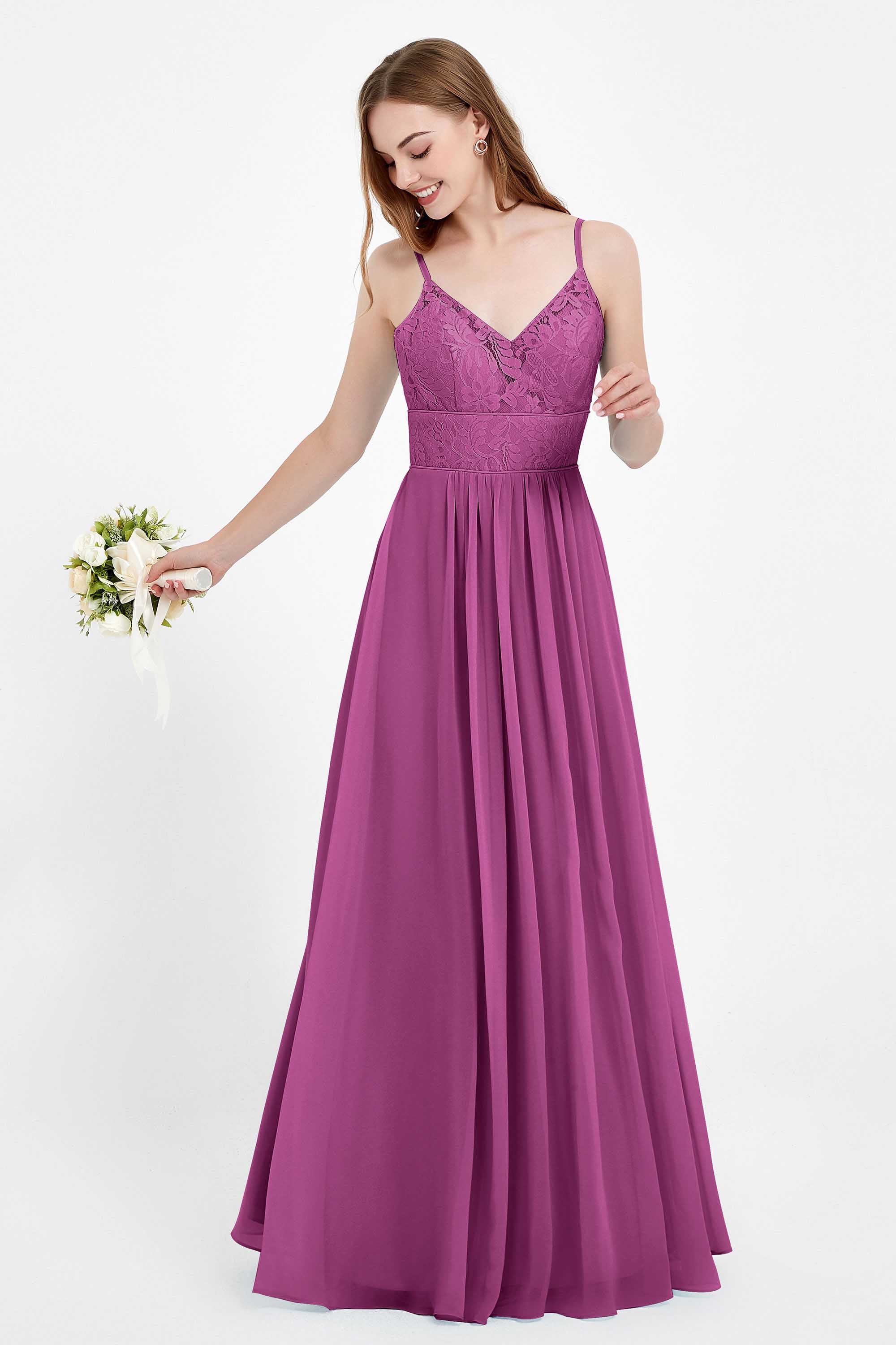 romantic floral lace maxi bridesmaid dress chiffon lace formal evening prom dresses gowns