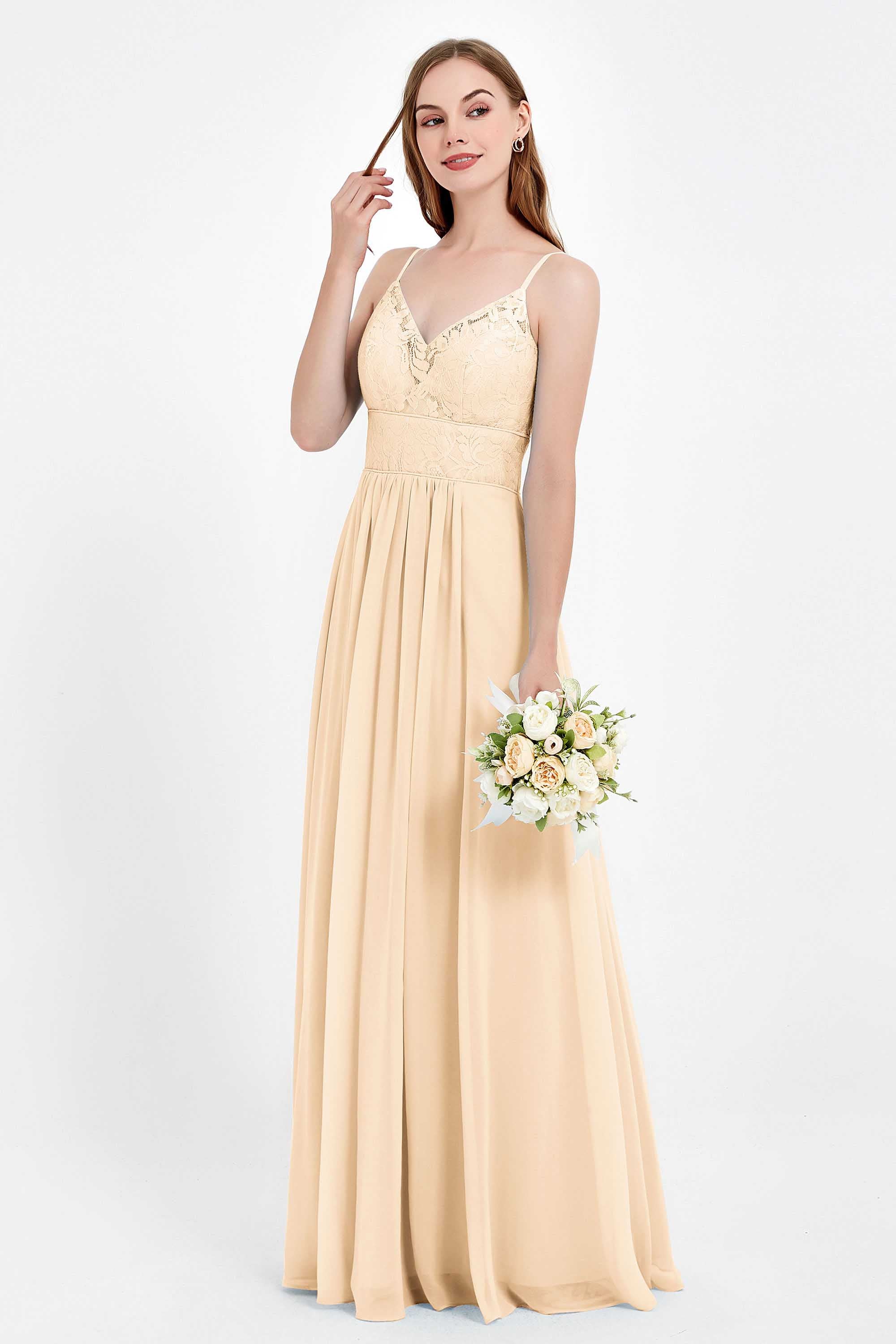 romantic floral lace maxi bridesmaid dress chiffon lace formal evening prom dresses gowns