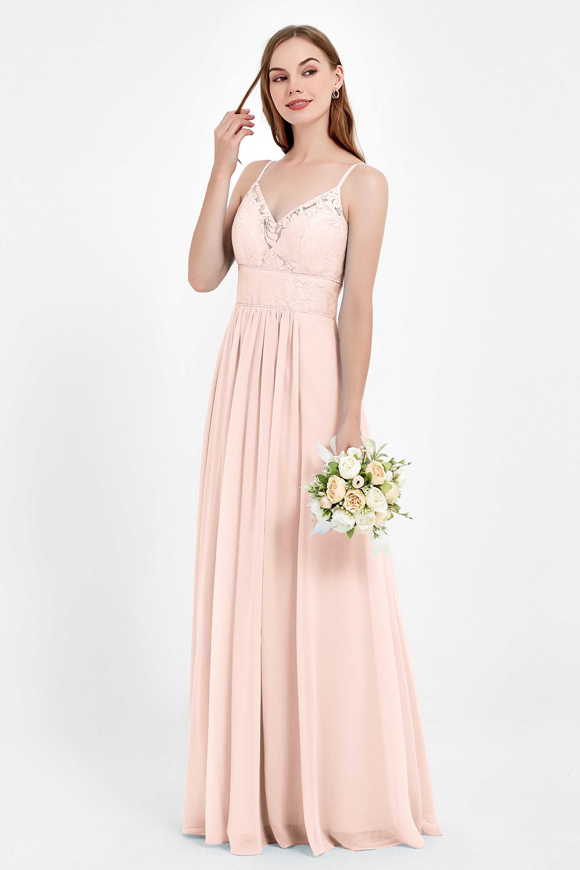 romantic floral lace maxi bridesmaid dress chiffon lace formal evening prom dresses gowns