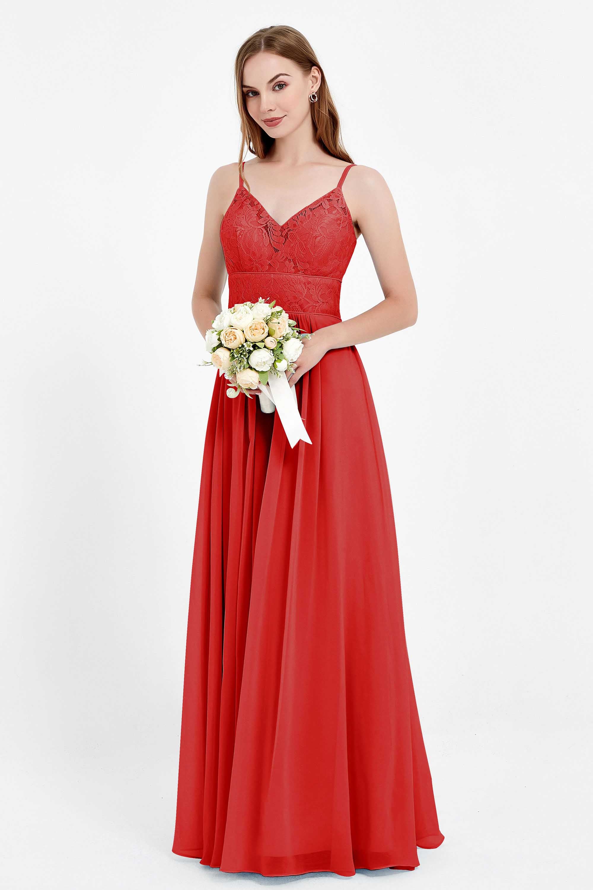 romantic floral lace maxi bridesmaid dress chiffon lace formal evening prom dresses gowns