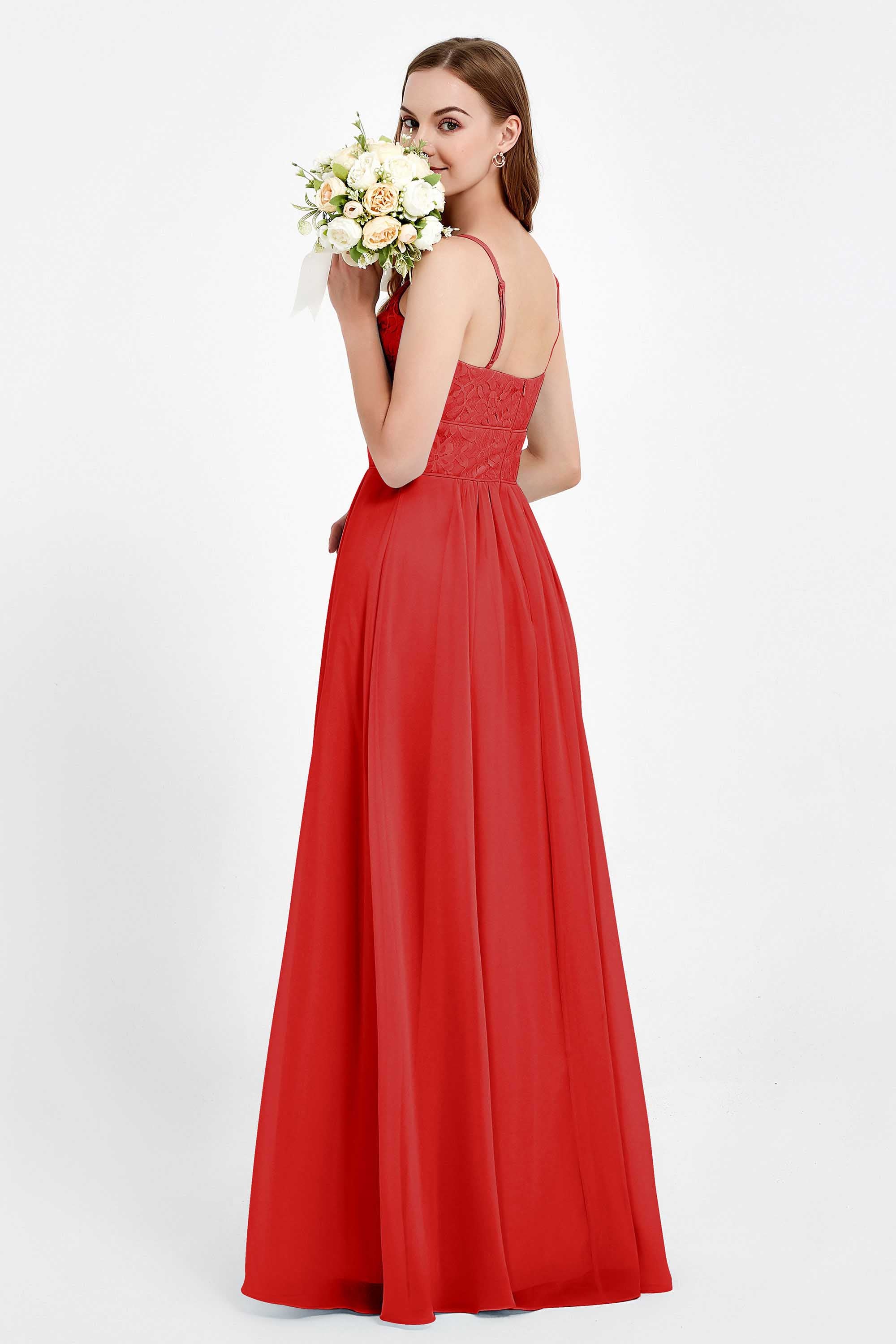 romantic floral lace maxi bridesmaid dress chiffon lace formal evening prom dresses gowns