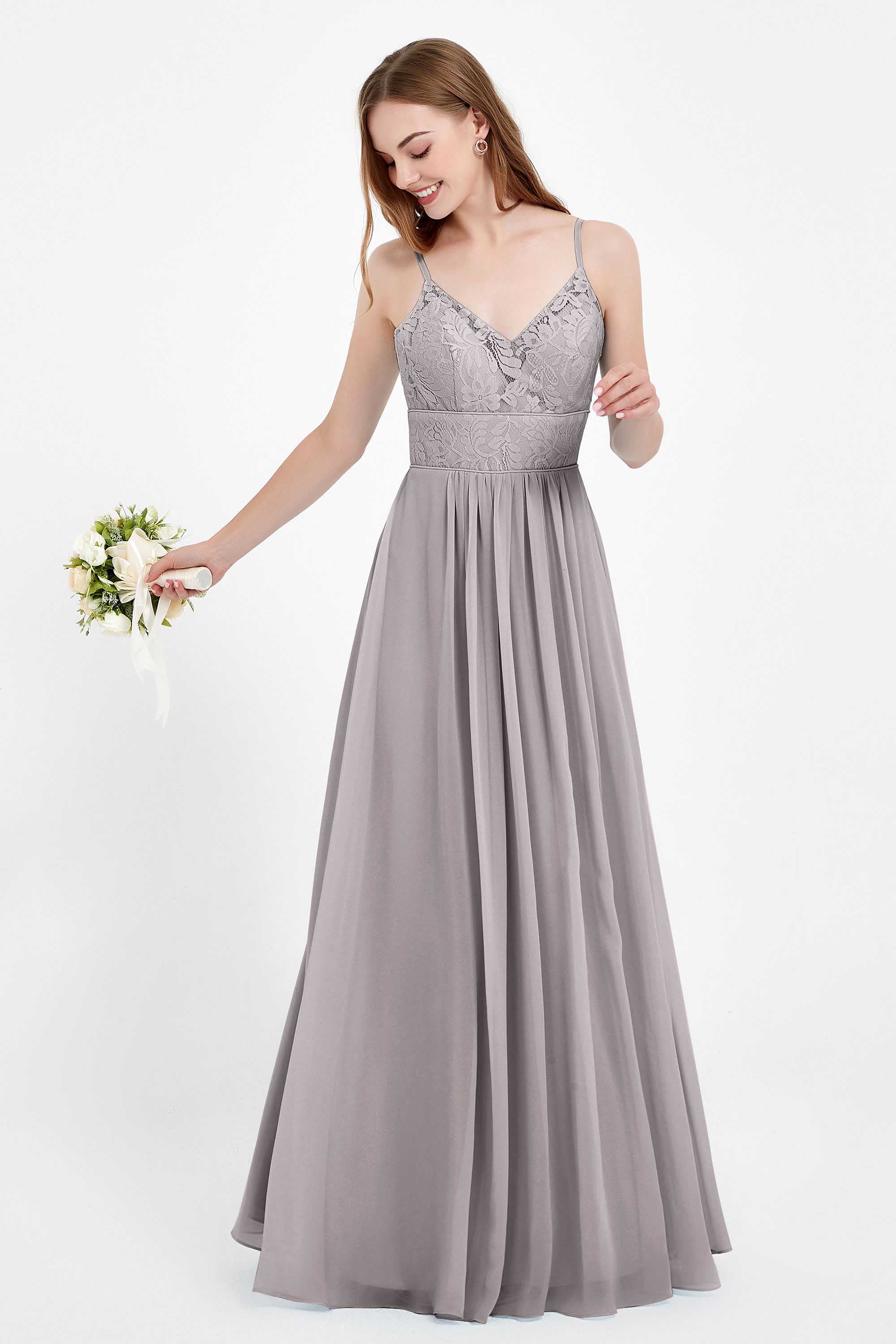 romantic floral lace maxi bridesmaid dress chiffon lace formal evening prom dresses gowns