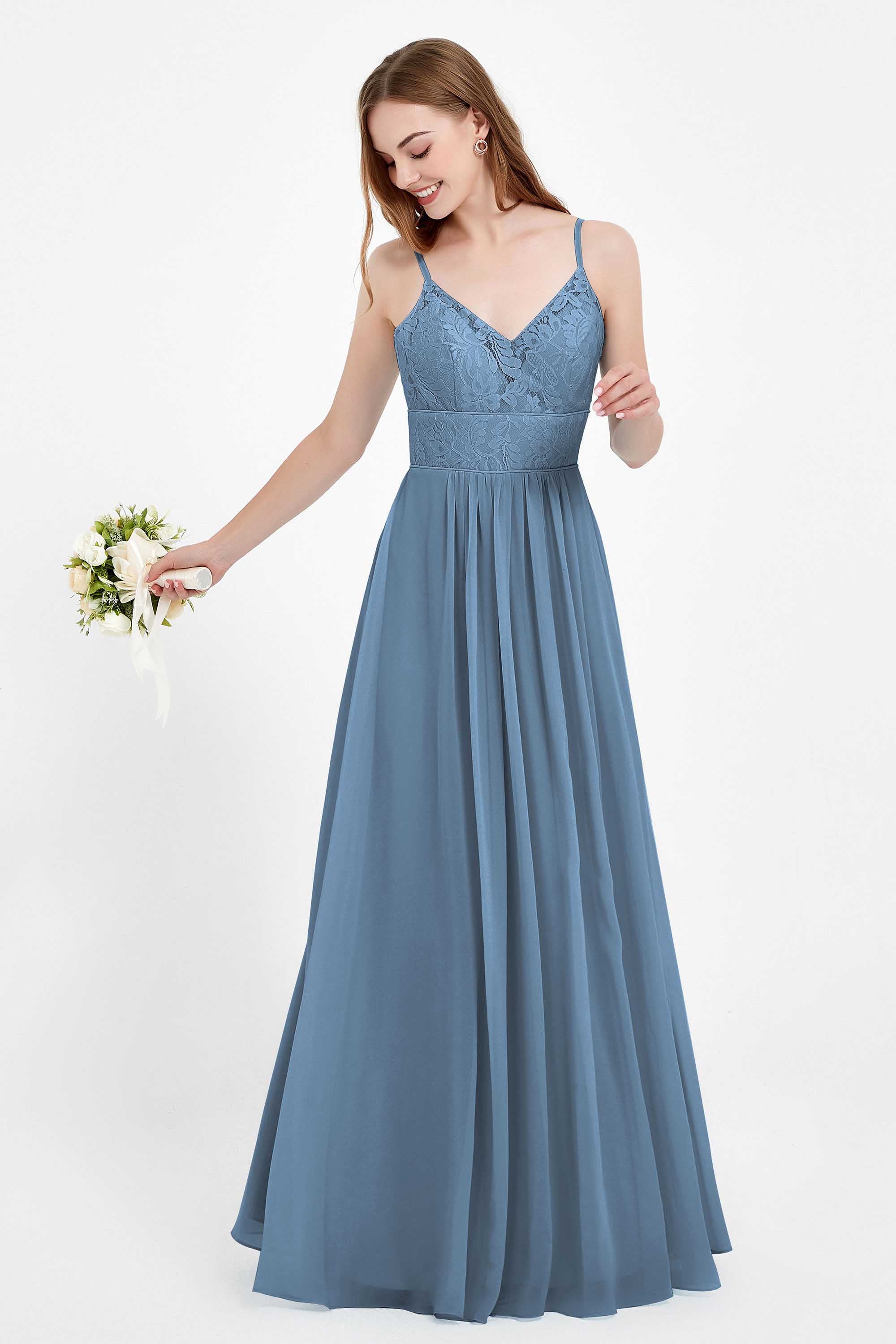 romantic floral lace maxi bridesmaid dress chiffon lace formal evening prom dresses gowns