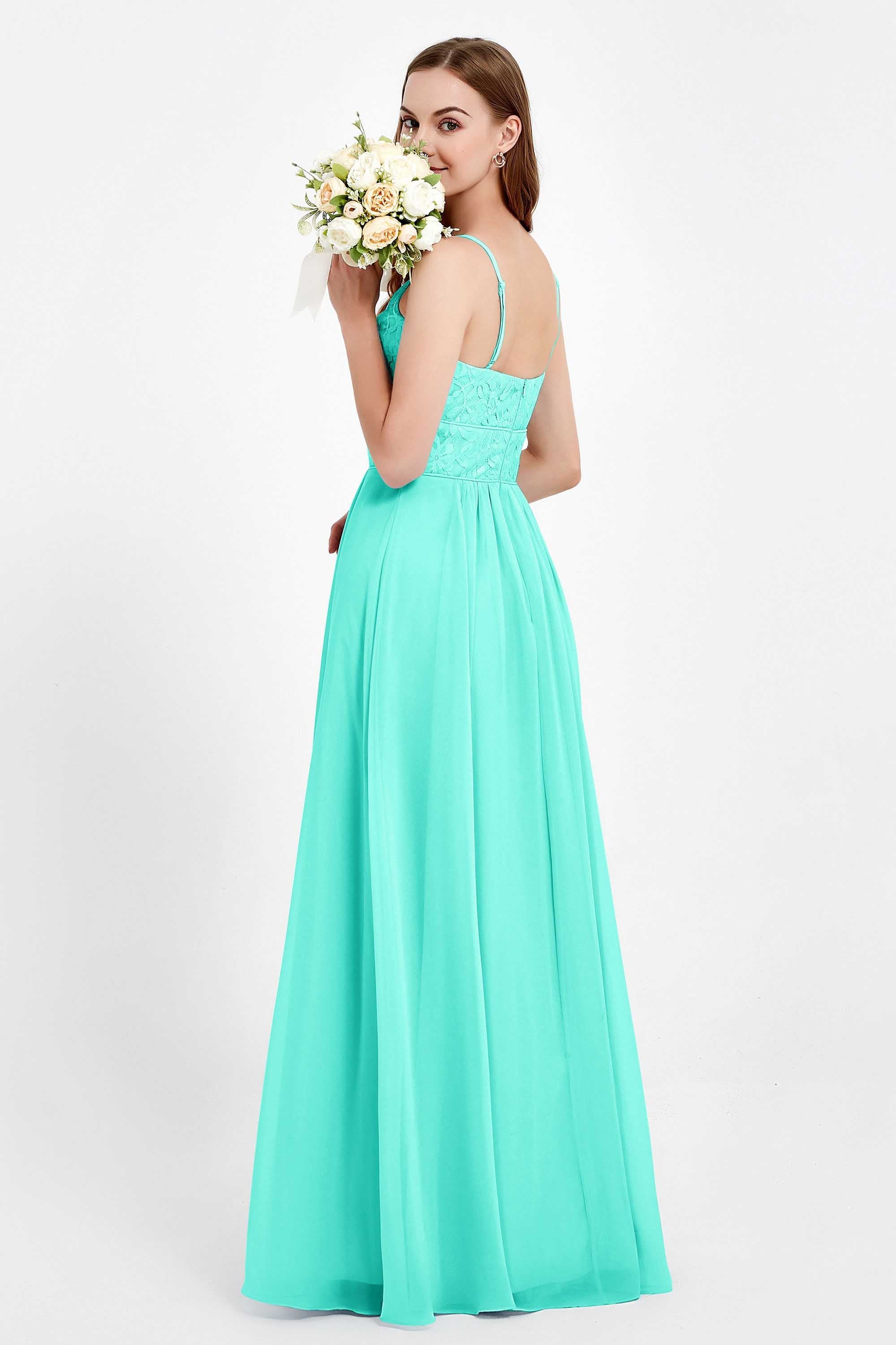 romantic floral lace maxi bridesmaid dress chiffon lace formal evening prom dresses gowns