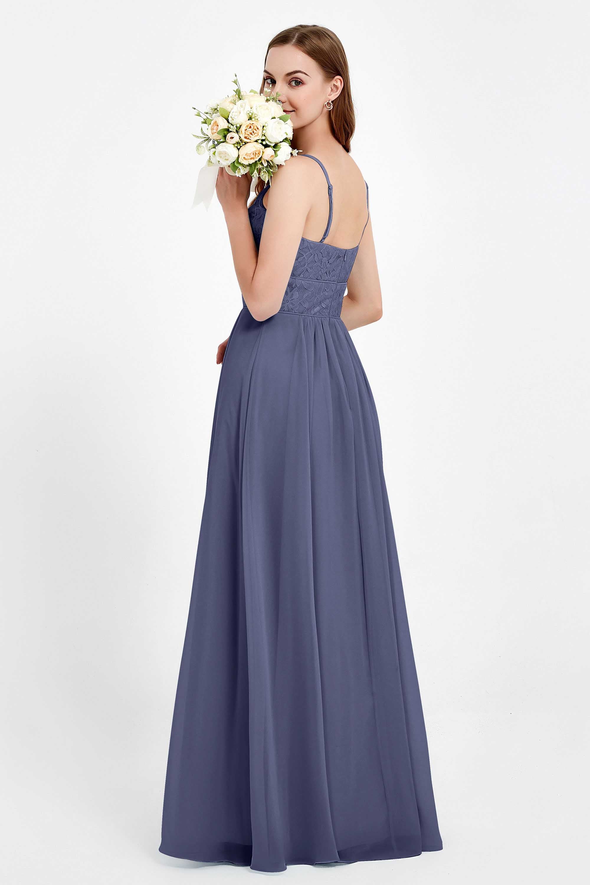 romantic floral lace maxi bridesmaid dress chiffon lace formal evening prom dresses gowns