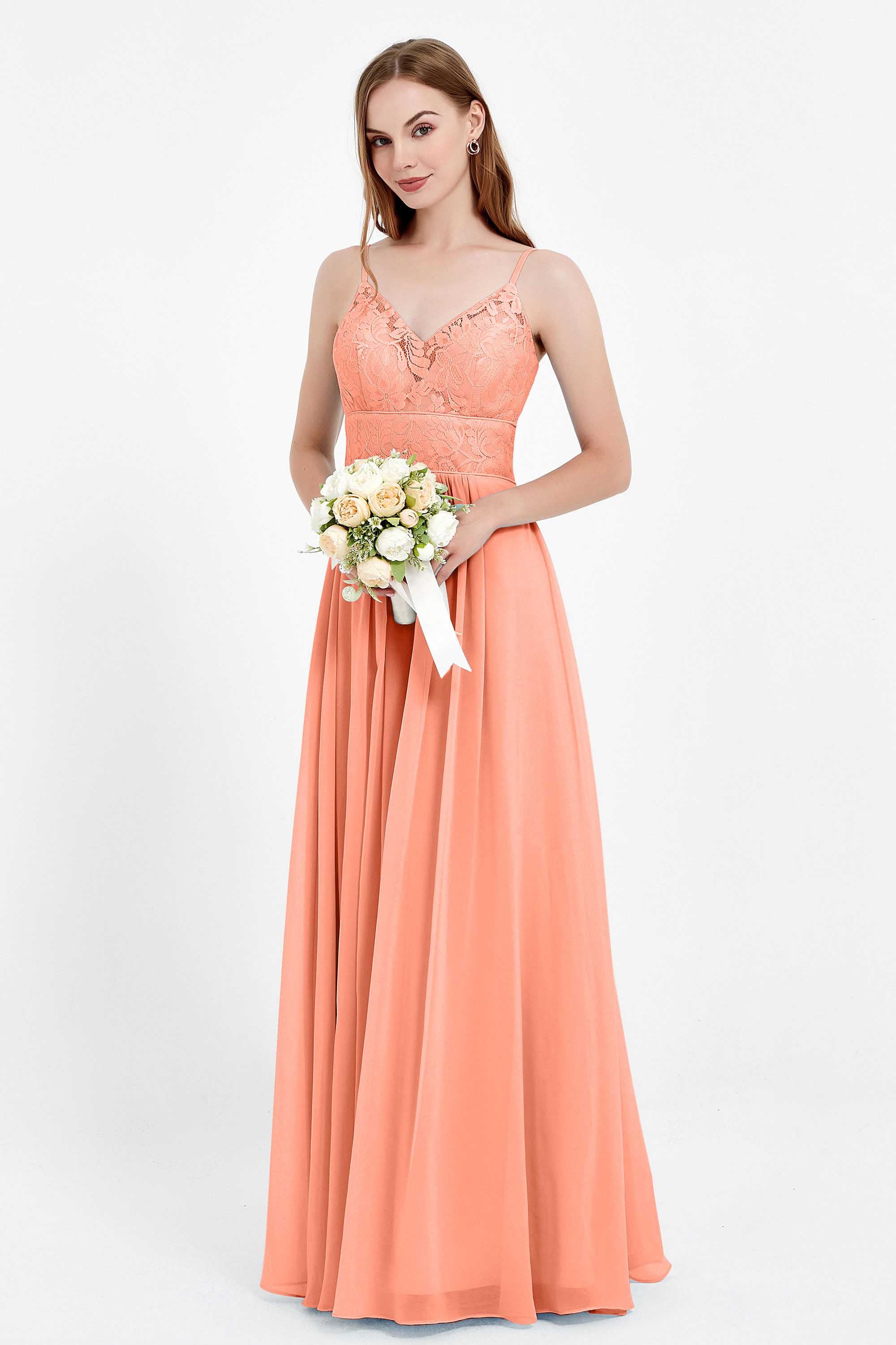 romantic floral lace maxi bridesmaid dress chiffon lace formal evening prom dresses gowns