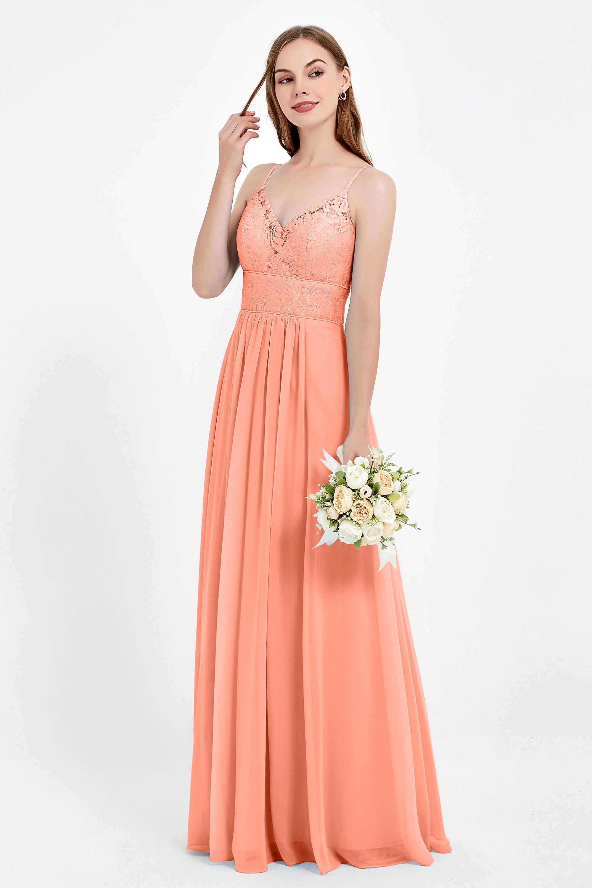 romantic floral lace maxi bridesmaid dress chiffon lace formal evening prom dresses gowns