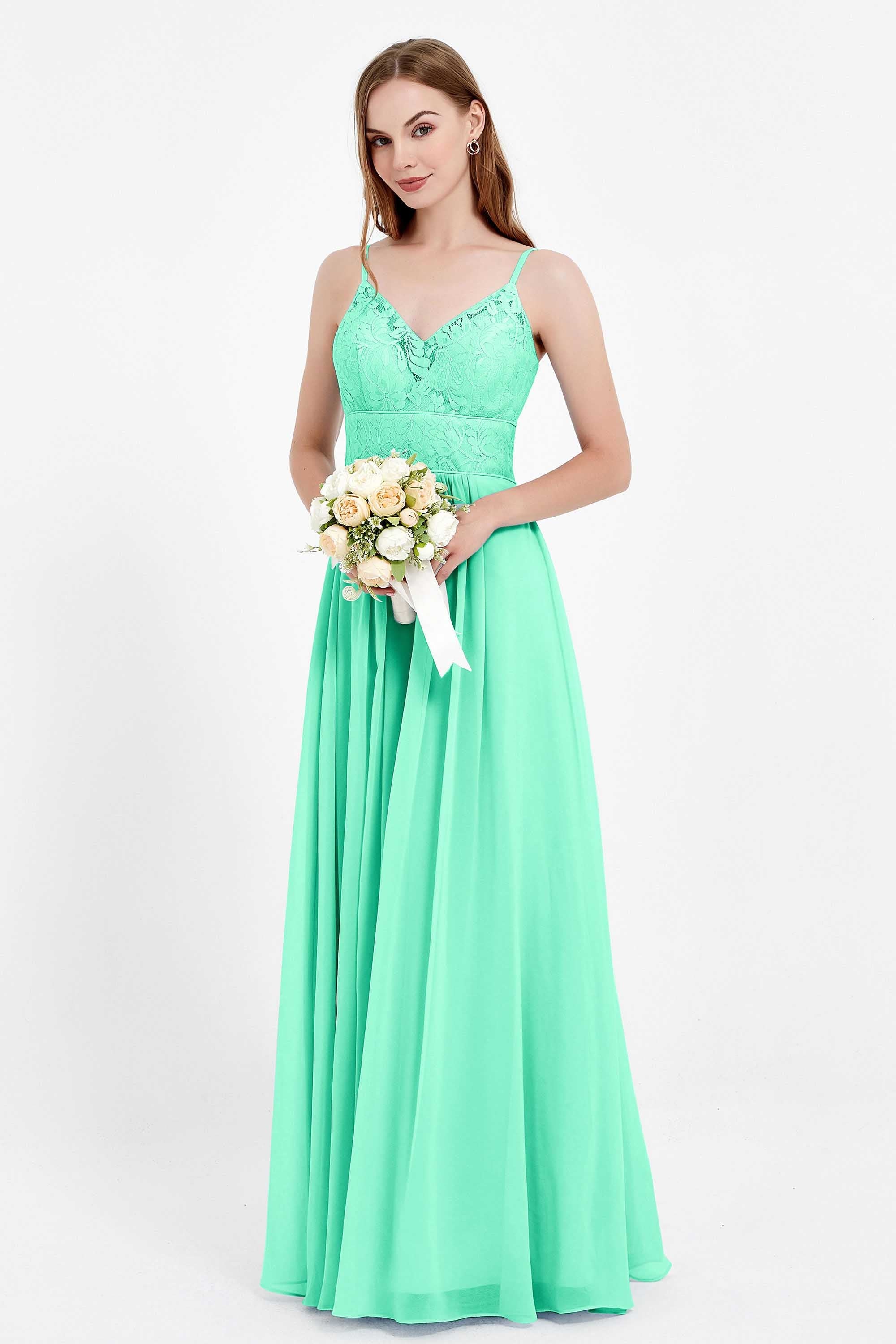 romantic floral lace maxi bridesmaid dress chiffon lace formal evening prom dresses gowns