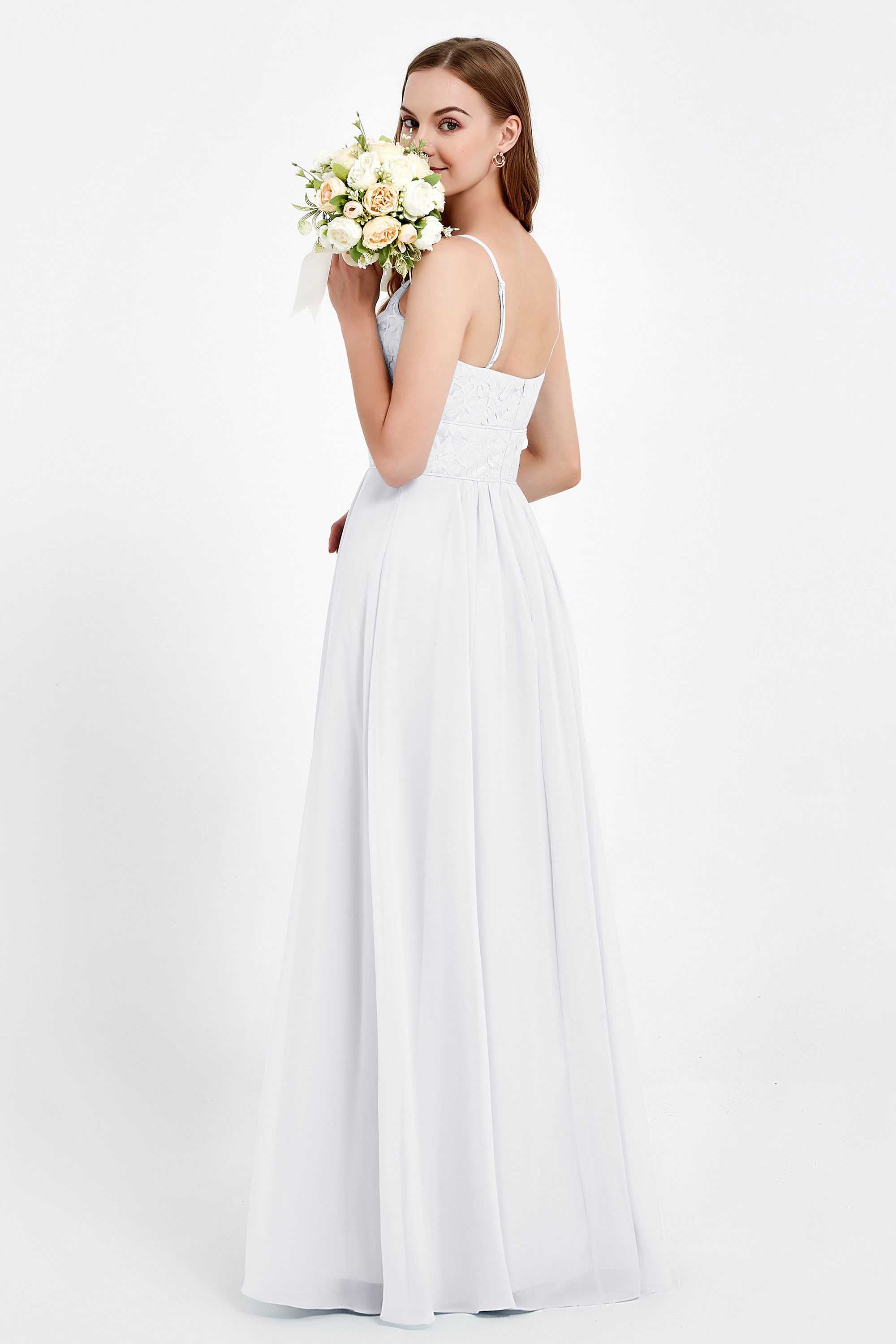 romantic floral lace maxi bridesmaid dress chiffon lace formal evening prom dresses gowns
