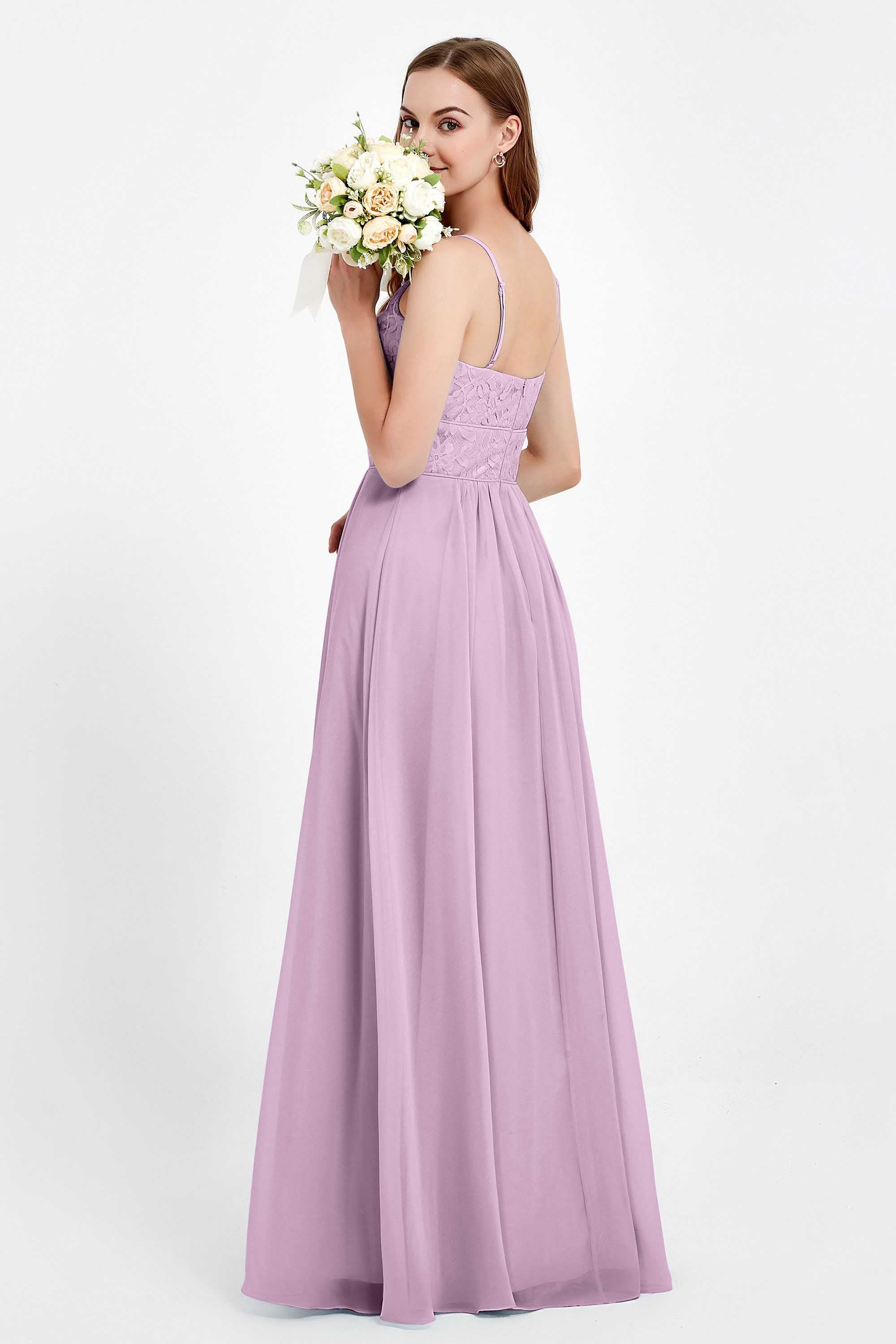 romantic floral lace maxi bridesmaid dress chiffon lace formal evening prom dresses gowns
