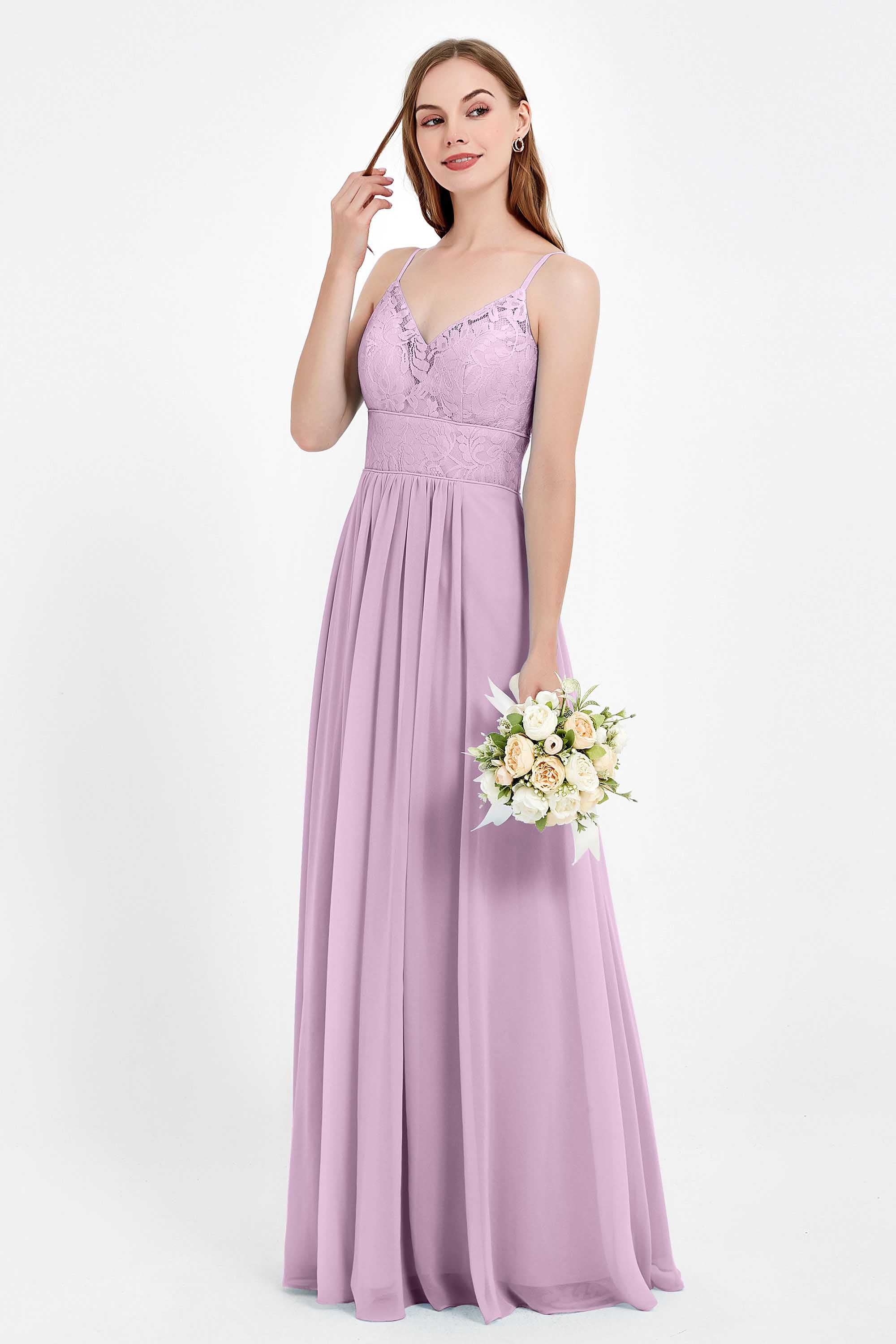 romantic floral lace maxi bridesmaid dress chiffon lace formal evening prom dresses gowns