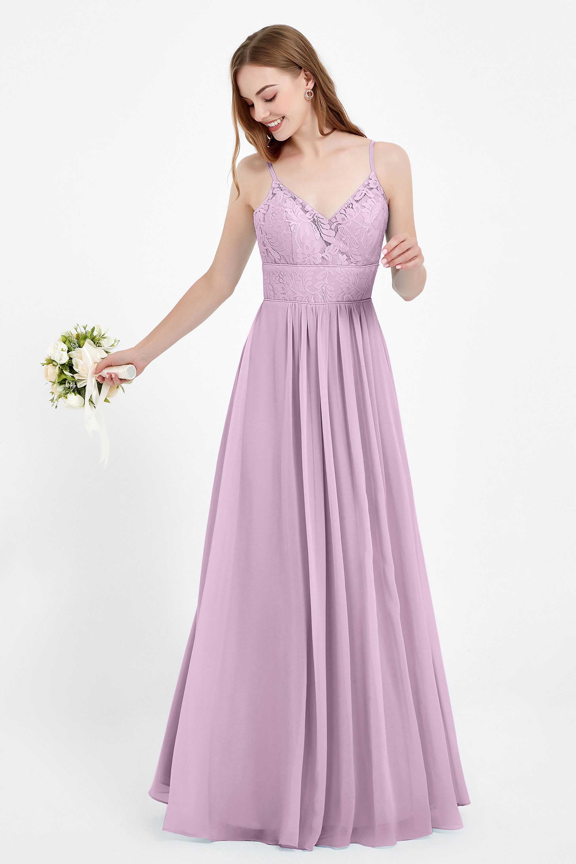 romantic floral lace maxi bridesmaid dress chiffon lace formal evening prom dresses gowns