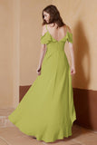 gorgeous feminine and romantic bridesmaid dress chiffon formal evening prom dresses gown