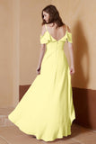 gorgeous feminine and romantic bridesmaid dress chiffon formal evening prom dresses gown