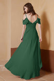 gorgeous feminine and romantic bridesmaid dress chiffon formal evening prom dresses gown