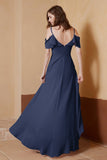 gorgeous feminine and romantic bridesmaid dress chiffon formal evening prom dresses gown