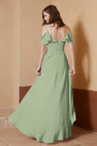 gorgeous feminine and romantic bridesmaid dress chiffon formal evening prom dresses gown