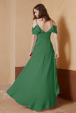 gorgeous feminine and romantic bridesmaid dress chiffon formal evening prom dresses gown