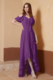 gorgeous feminine and romantic bridesmaid dress chiffon formal evening prom dresses gown