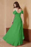 gorgeous feminine and romantic bridesmaid dress chiffon formal evening prom dresses gown