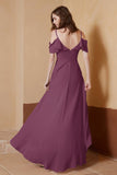 gorgeous feminine and romantic bridesmaid dress chiffon formal evening prom dresses gown