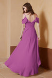 gorgeous feminine and romantic bridesmaid dress chiffon formal evening prom dresses gown