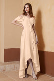 gorgeous feminine and romantic bridesmaid dress chiffon formal evening prom dresses gown