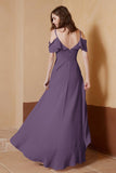 gorgeous feminine and romantic bridesmaid dress chiffon formal evening prom dresses gown