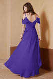 gorgeous feminine and romantic bridesmaid dress chiffon formal evening prom dresses gown