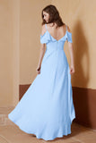 gorgeous feminine and romantic bridesmaid dress chiffon formal evening prom dresses gown