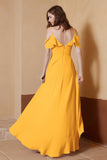 gorgeous feminine and romantic bridesmaid dress chiffon formal evening prom dresses gown